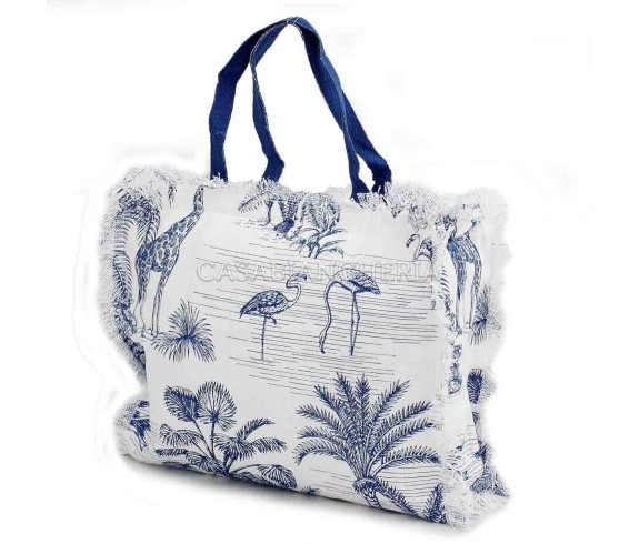 Casabiancheria.it | Borsa da mare con cerniera Wild borse mare amazon borse mare in tessuto