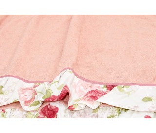 Casabiancheria.it | Telo mare di spugna Balza Fiore con volant teli mare in spugna amazon telo mare morbido 2