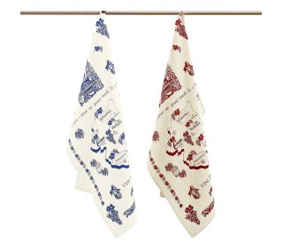 Casa Biancheria | Strofinaccio romagnolo Vini di Romagna strofinacci stampa romagnola