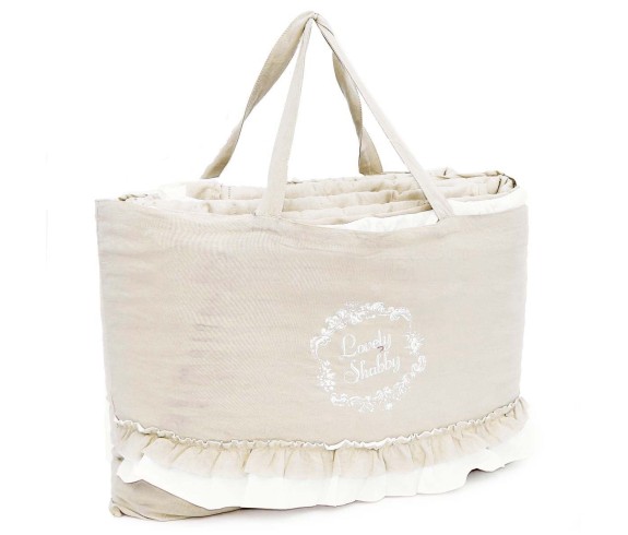 Casabiancheria.it | Copriletto trapuntato con volant Rochelle