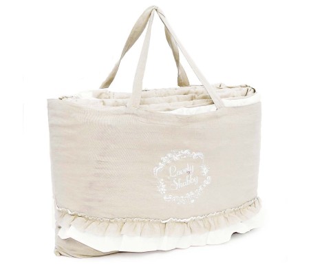 Casabiancheria.it | Copriletto trapuntato con volant Rochelle