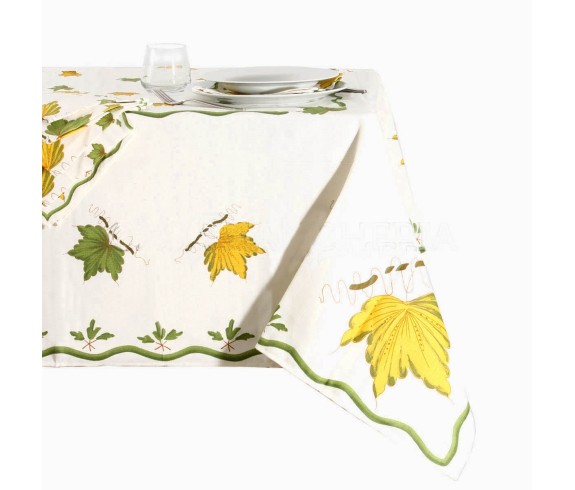 Tovaglia Romagnola Foglie - Casabiancheria.it