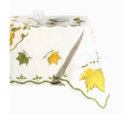 Tovaglia Romagnola Foglie - Casabiancheria.it