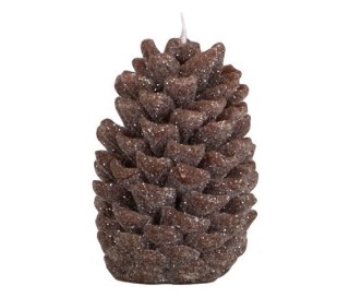 Casa Biancheria | Candela natalizia Pigna candele decorative