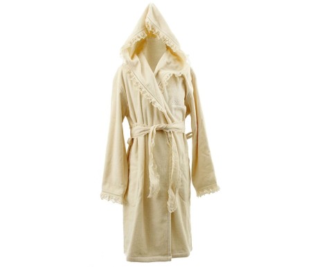 Blumarine Casa Biancheria | Accappatoio di spugna Blumarine Delizia accappatoio Blumarine