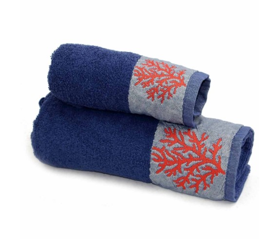 Casabiancheria.it | Coppia asciugamani viso e ospite di spugna Coral asciugamani spugna amazon asciugamani di spugna morbidi