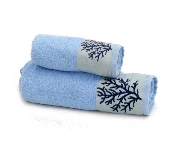 Casabiancheria.it | Coppia asciugamani viso e ospite di spugna Coral asciugamani spugna amazon asciugamani di spugna morbidi