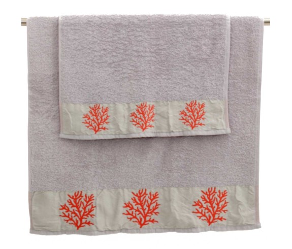 Casabiancheria.it | Coppia asciugamani viso e ospite di spugna Coral asciugamani spugna amazon asciugamani di spugna morbidi