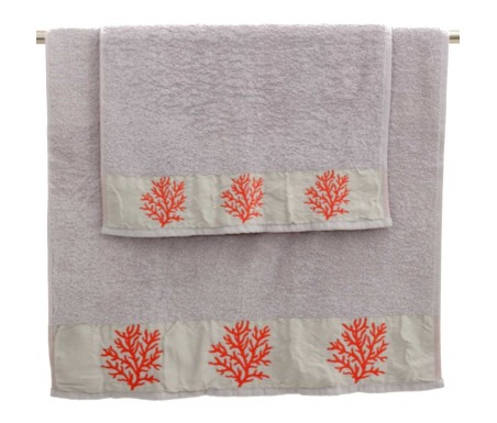Casabiancheria.it | Coppia asciugamani viso e ospite di spugna Coral asciugamani spugna amazon asciugamani di spugna morbidi