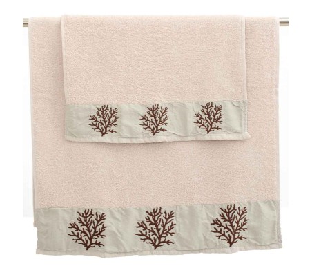 Casabiancheria.it | Coppia asciugamani viso e ospite di spugna Coral asciugamani spugna amazon asciugamani di spugna morbidi