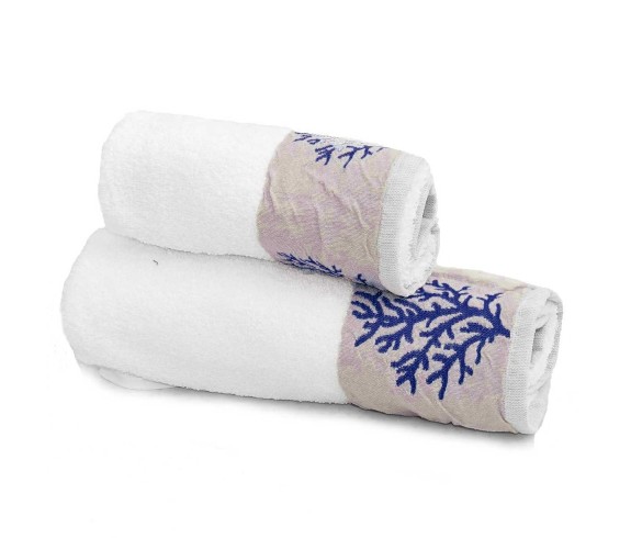 Casabiancheria.it | Coppia asciugamani viso e ospite di spugna Coral asciugamani spugna amazon asciugamani di spugna morbidi