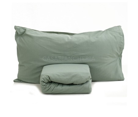 Casabiancheria.it | Completo copripiumino matrimoniale Logan in jersey di cotone copripiumini in jersey di cotone