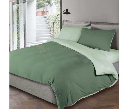 Casabiancheria.it | Completo copripiumino matrimoniale Logan in jersey di cotone copripiumini in jersey di cotone