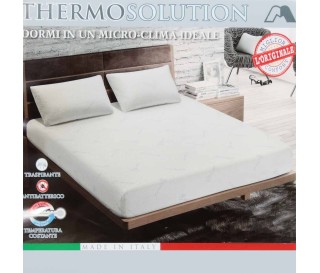 Casabiancheria.it | Coprimaterasso icetouch Termosolution con angoli elasticizzati coprimaterasso termoregolatore coprimaterasso