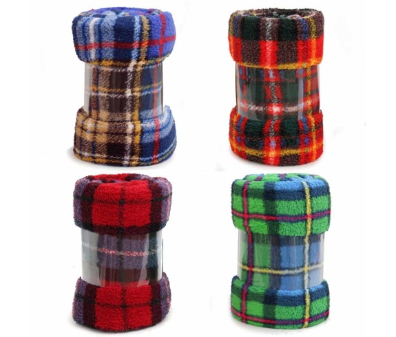 Casabiancheria.it | Plaid e coperta di pile Newport plaid in pile singoli matrimoniali amazon plaid caldi