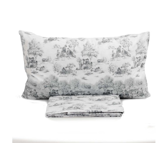 Casabiancheria.it | Parure copripiumino matrimoniale Toile de Jolie in cotone copripiumino di cotone amazon copripiumini matrimo