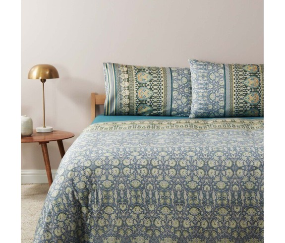 Bassetti Casabiancheria.it | Completo copripiumino matrimoniale Granfoulard Bassetti Mira in raso di cotone copripiumino granfou