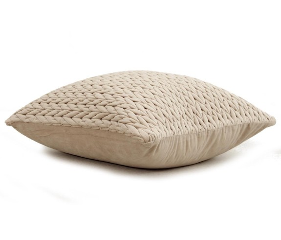 Casabiancheria.it | Cuscino arredo Intreccio in velluto con imbottitura cuscini decorativi in velluto amazon cuscino arredo