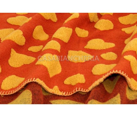 Casabiancheria.it | Plaid di lana cotta Love plaid in lana ricamati amazon plaid per divano, plaid letto