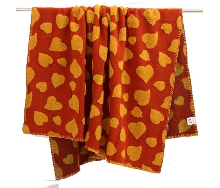 Casabiancheria.it | Plaid di lana cotta Love plaid in lana ricamati amazon plaid per divano, plaid letto