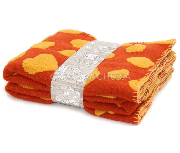Casabiancheria.it | Plaid di lana cotta Love plaid in lana ricamati amazon plaid per divano, plaid letto