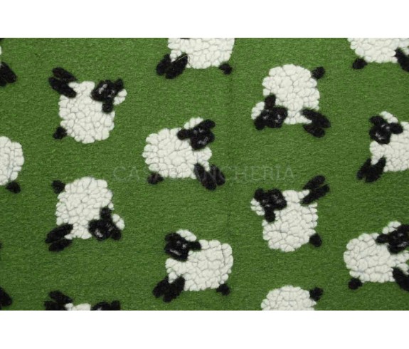 Casabiancheria.it | Plaid di lana cotta Pecorella plaid in lana cotta tirolesi