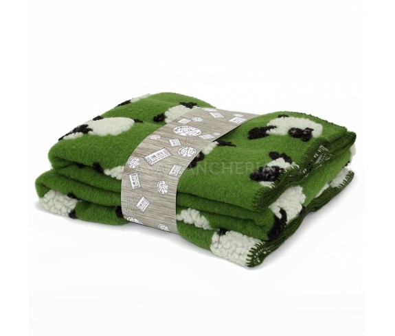 Casabiancheria.it | Plaid di lana cotta Pecorella plaid in lana cotta tirolesi