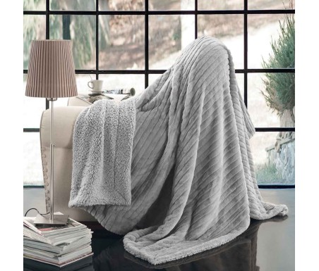 Casabiancheria.it | Coperta di eco pelliccia GF Ferrari Visone coperta in pelliccia ecologica coperta in pelliccia sintetica