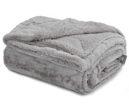 Casabiancheria.it | Coperta di eco pelliccia GF Ferrari Visone coperta in pelliccia ecologica coperta in pelliccia sintetica