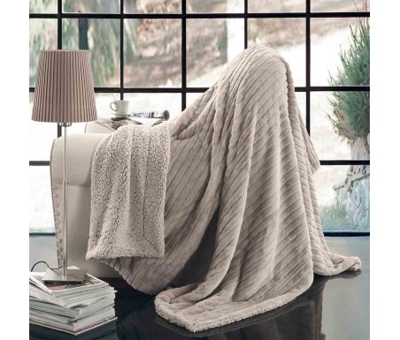 Casabiancheria.it | Coperta di eco pelliccia GF Ferrari Visone coperta in pelliccia ecologica coperta in pelliccia sintetica