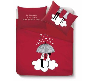 Casabiancheria.it | Parure copripiumino matrimoniale Ombrello copripiumini di cotone amazon copripiumino matrimoniale con cani