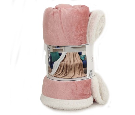 Casabiancheria.it | Plaid e coperta di pile agnellato Tinta Unita plaid in pile amazon plaid caldi per letto e divano