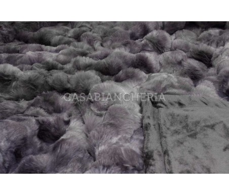 Casabiancheria.it | Coperta di eco pelliccia Daunex Animalier Fur 250x200 cm coperta in pelliccia ecologica coperta in pelliccia