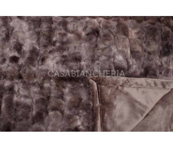 Casabiancheria.it | Coperta di eco pelliccia Daunex Animalier Fur 250x200 cm coperta in pelliccia ecologica coperta in pelliccia