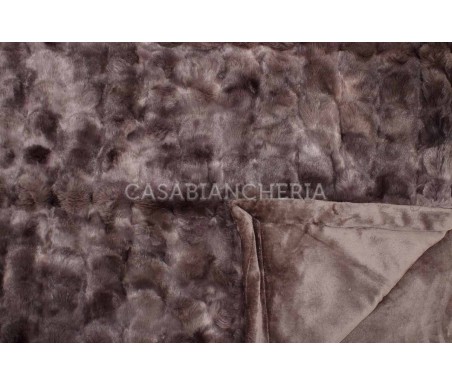 Casabiancheria.it | Coperta di eco pelliccia Daunex Animalier Fur 250x200 cm coperta in pelliccia ecologica coperta in pelliccia
