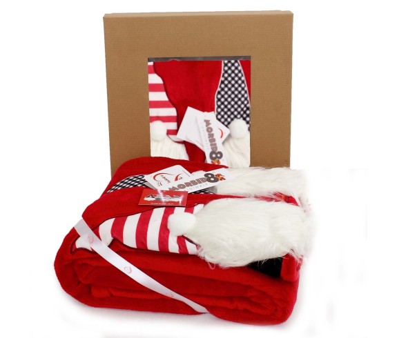 Casabiancheria.it | Plaid di pile natalizio Daunex Elfi con ricamo plaid in pile amazon plaid natalizio con gnomi