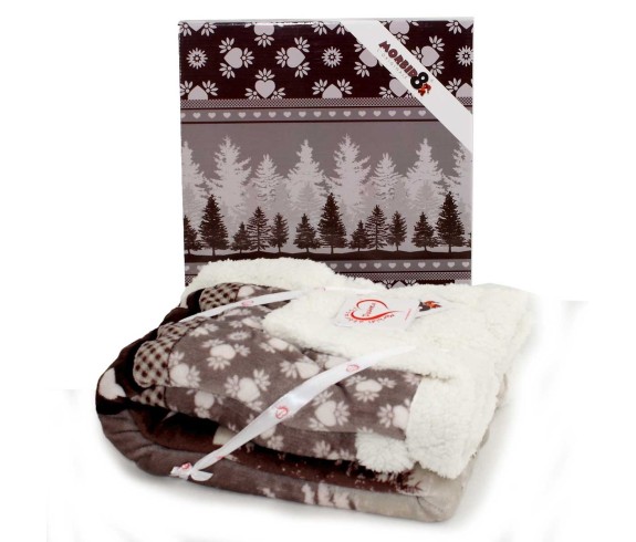 Casabiancheria.it | Plaid di pile agnellato Daunex Morbidotto Foresta 130x160 plaid in pile agnellato amazon plaid regalo