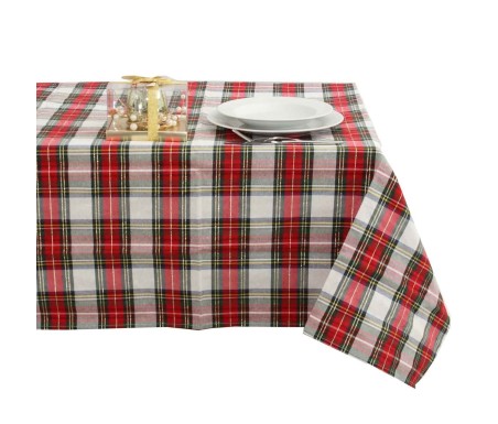 Casabiancheria.it | Tovaglia natalizia Lurex Tartan tovagliadi natale amazon