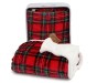 Casabiancheria.it | Coperta di pile agnellato Tartan Box con cesta plaid di pile natalizio amazon coperta in pile singola e matr