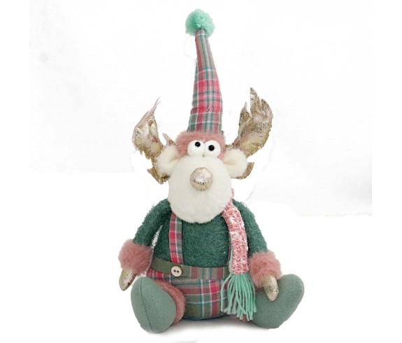 Casabiancheria.it | Pupazzo natalizio Renna Seduta 40 cm decorazioni di Natale amazon ornamento natalizio