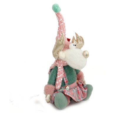 Casabiancheria.it | Pupazzo natalizio Renna Seduta 40 cm decorazioni di Natale amazon ornamento natalizio