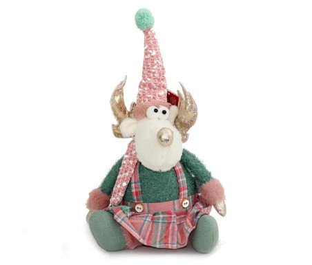 Casabiancheria.it | Pupazzo natalizio Renna Seduta 40 cm decorazioni di Natale amazon ornamento natalizio