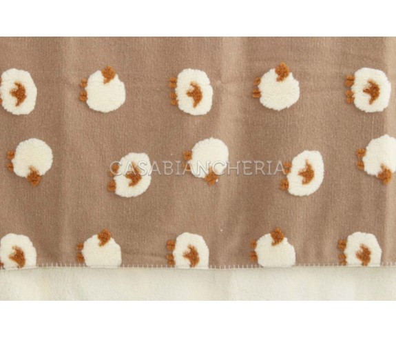 Casabiancheria.it | Plaid di pile agnellato Shetland 130x160 cm plaid con agnellino amazon plaid per divano