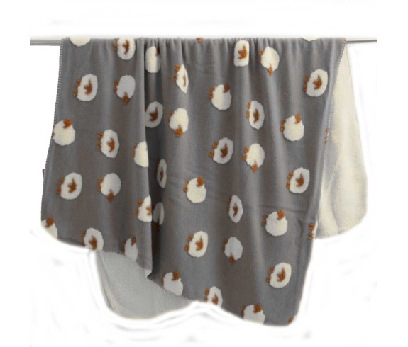 Casabiancheria.it | Plaid di pile agnellato Shetland 130x160 cm plaid con agnellino amazon plaid per divano