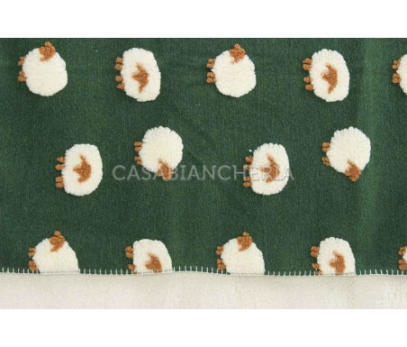 Casabiancheria.it | Plaid di pile agnellato Shetland 130x160 cm plaid con agnellino amazon plaid per divano