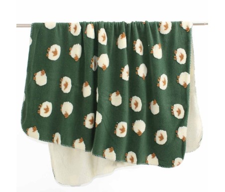 Casabiancheria.it | Plaid di pile agnellato Shetland 130x160 cm plaid con agnellino amazon plaid per divano