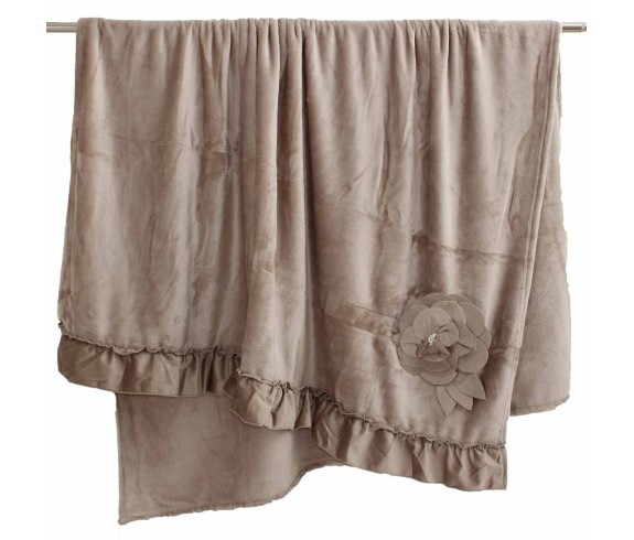 Casabiancheria.it | Plaid di pile Guenda 130x160 cm plaid amazon plaid per divano