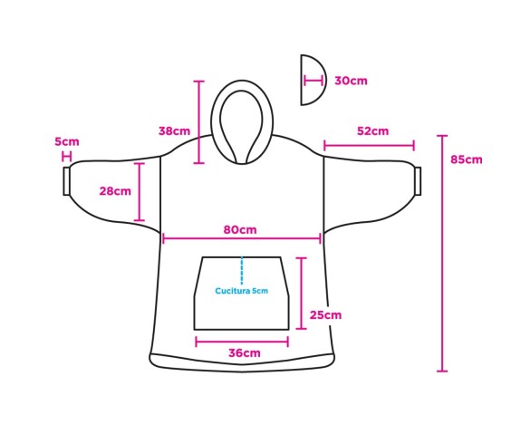 Casabiancheria.it | Felpone di pile con agnellino Leopard con cappuccio vestaglia da camera in pile amazon vestaglia in pile