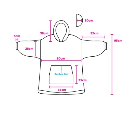 Casabiancheria.it | Felpone di pile con agnellino Leopard con cappuccio vestaglia da camera in pile amazon vestaglia in pile