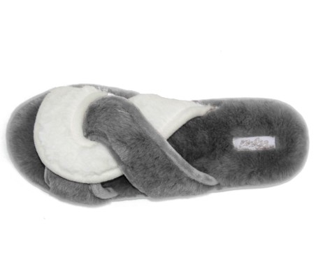 Casabiancheria.it | Pantofole donna in peluche Cross con antiscivolo Ciabatte Pelose Pantofole Pelliccia Comode Morbido Antisciv